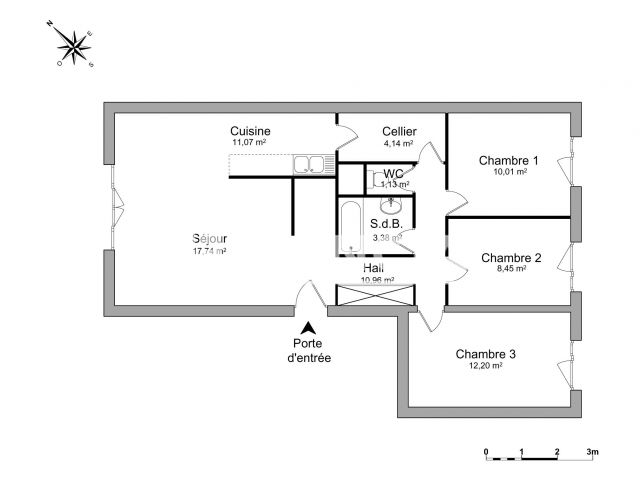 Appartement 4 pièces à louer - Thonon Les Bains (74200 ...