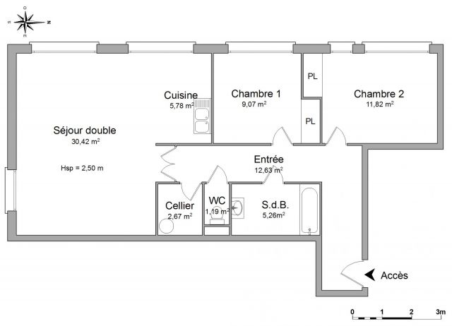 plan appartement garage
